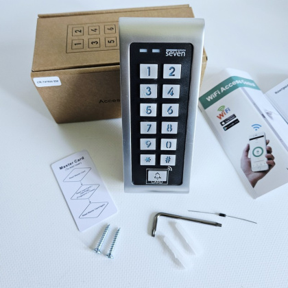 Магнитный замок на калитку с Wi-Fi кодовой клавиатурой SKD-KIT-EMG35 (уличный монтаж, управление с мобильного приложения Tuya) Магнитный замок на калитку с Wi-Fi кодовой клавиатурой SKD-KIT-EMG35 (уличный монтаж, управление с мобильного приложения Tuya)