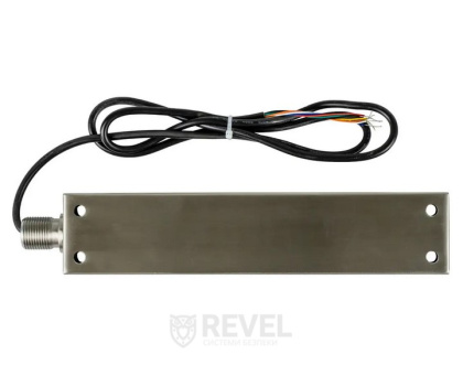 Замок электромагнитный 300 кг SEVEN ML-7727W из нержавеющей стали (для уличной установки с влагозащитой IP67)
