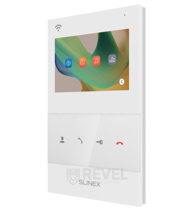 Wi-Fi видеодомофон Slinex SQ-04N Cloud white (с записью видео и поддержкой приложения Slinex Smart Call)