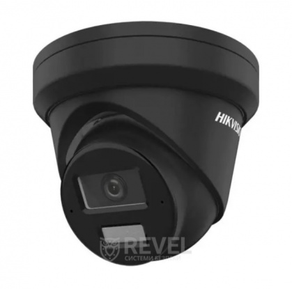 4Мп IP Acusense Smart Hybrid Light видеокамера с микрофоном Hikvision DS-2CD2343G2-LI2U black (2.8мм)