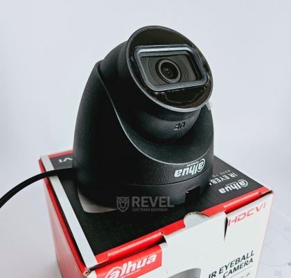 2Mп HDCVI видеокамера Dahua DH-HAC-HDW1200TRQP-BE (2.8 мм)