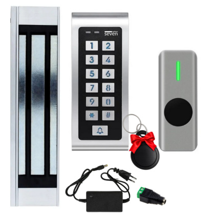 Wi-Fi контроль доступа с электромагнитным замком (280 кг) SKD-KIT-EMG34 (управление с мобильного приложения Tuya)