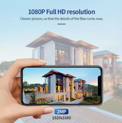 IP Wi-Fi видеодомофон 10 дюймов и Wi-Fi панель вызова Hikvision DS-KH85-CR-KIT (мобильное приложение и удаленный доступ)