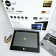 Wi-Fi домофон NeoLight Alpha Hybrid Black + панель со считывателем брелков OPTIMA ID FHD Black (управление со смартфона, запись видео)