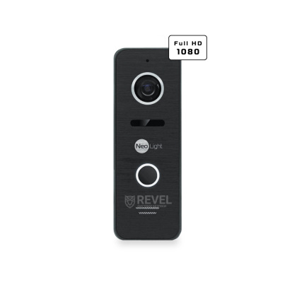 FullHD комплект 10" Wi-Fi видеодомофона NeoLight MEZZO Hybrid HD Kit Pro Black (панель Prime FHD) — дозвон на телефон и запись видео