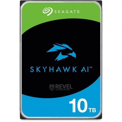 Жесткий диск 10TB Seagate SkyHawk AI ST10000VE001 для видеонаблюдения