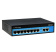 Неуправляемый 8-портовый PoE коммутатор SEVEN P-7328G (8 PoE + 2 uplink порта)