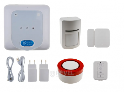 Умная Wi-Fi GSM сигнализация SEVEN HOME A-7017