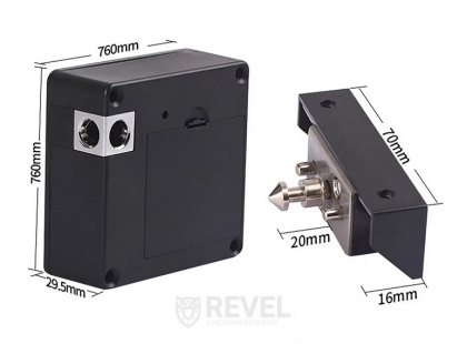 Мебельный RFID замок SEVEN LOCK SL-7733B Bluetooth