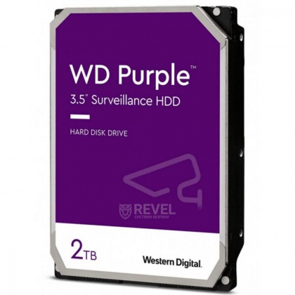 Жесткий диск 2Тб Western Digital Purple WD22PURZ