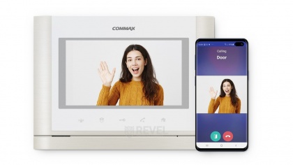 Wi-Fi видеодомофон 7" Commax CMV-70MX с переадресацией вызова на смартфон