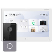 Премиум IP Wi-Fi 10" комплект Android видеодомофона HikVision DS-KH95-CR-KIT (дозвон и управление с телефона)
