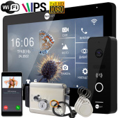 Wi-Fi видеодомофон, панель со считывателем и электромеханический замок NeoLight Smart Security Control