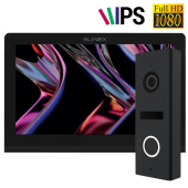 10" IPS відеодомофон + FullHD відеопанель Slinex Nexo10 Kit Black (програмна детекція руху та запис відео)