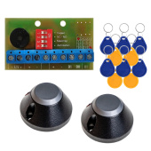 Комплект контроллер + 2 считывателя (вход - выход) на одну двустороннюю дверь AC-V2 (Варта)