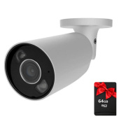 5Мп IP камера Ajax BulletCam HL white (2.8 мм) с микрофоном, возможностями ИИ, TrueWDR, PoE и гибридной подсветкой