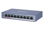 PoE комутатор 8 портів некерований Hikvision DS-3E0310P-E/M(B)