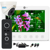 Комплект 7" Wi-Fi відеодомофону з викличною панеллю та відеокамерою NeoLight WF Cam Kit