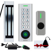 Wi-Fi Smart биометрический комплект контроля доступа с магнитным замком (280 кг) SEVEN SKD-KIT-EMG12