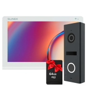 Комплект Wi-Fi відеодомофона Slinex Nexo 7 Cloud Kit White (детекція руху та додзвон на смартфон)