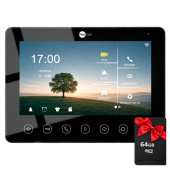 Відеодомофон 7 дюймів Wi-Fi з дозвоном на смартфон та записом Neolight Kappa+ HD WF (Black)