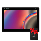 Видеодомофон 7 дюймов IPS Slinex Nexo 7 Cloud Black — переадресация вызова на мобильное приложение Slinex Smart Call