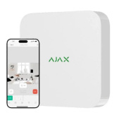 Сетевой видеорегистратор Ajax NVR white 16-канальный