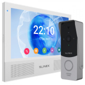 Wi-Fi видеодомофон с AI-детекцией движения и переадресацией вызова на мобильное приложение Slinex Sonik AI Kit white
