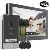 IP комплект Smart Wi-Fi відеодомофону з керуванням з мобільного застосунку Ezviz CS-HP7 (3MP)