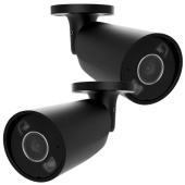 5Мп уличное IP PoE видеонаблюдение со звуком и возможностями искусственного интеллекта Ajax BulletCam-5MpHL-Kit black