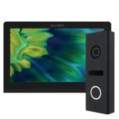 7" IPS видеодомофон + FullHD видеопанель Slinex Nexo 7 Kit Black (программная детекция движения и запись видео)