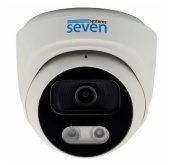 2Мп IP PoE відеокамера з мікрофоном та записом на карту SEVEN IP-7212PA (2,8 мм)