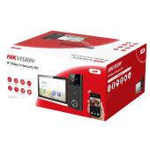 Комплект IP відеодомофону Hikvsion DS-KIS610-P (4MP, Wi-Fi, PoE, IP65, управління двома замками, мобільний додаток Hik-Connect)
