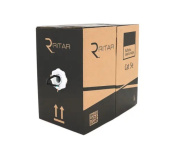 Кабель сетевой Ritar КНП UTP 4x2x0.5 мм², для наружных работ (бухта 305 м)