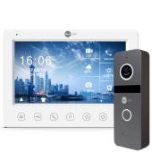 Комплект домофону із записом відео Neolight NeoKIT HD PRO White / Black (Kappa+ HD та SOLO FHD)
