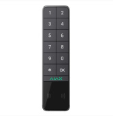 Бездротова клавіатура Ajax KeyPad Outdoor Jeweller Graphite