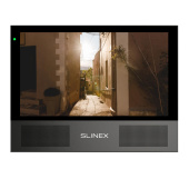 IPS видеодомофон Slinex Sonik 7 (Black + сменные панели)