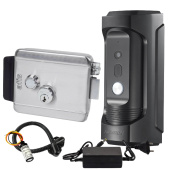 Комплект IP відеопанелі та електромеханічного замка Hikvision DS-KB8113-EM-KIT (управління зі смартфона)
