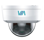4Мп IP купольна антивандальна відеокамера з мікрофоном VIA SECURITY VS-D24AS(VP) (2.8мм)