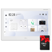 IP Wi-Fi 10" відеодомофон з операційною системою Android HikVision DS-KH9510-WTE1(B)