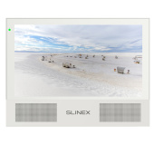 Видеодомофон с сенсорным IPS экраном и записью Slinex Sonik 7 (White + сменные панели)
