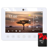 Відеодомофон 7 дюймів Wi-Fi з дозвоном на смартфон та записом Neolight Kappa + HD WF (White)