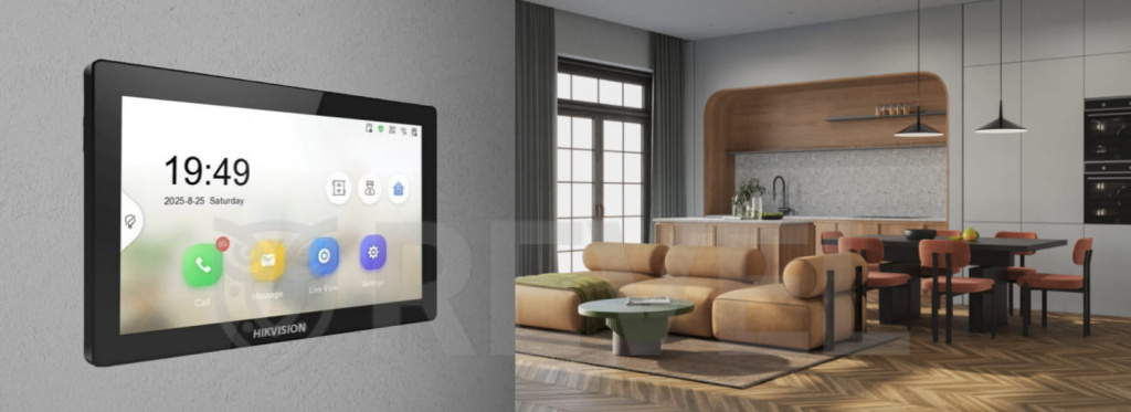 IP Wi-Fi відеодомофон HikVision DS-KH8520-WTE1