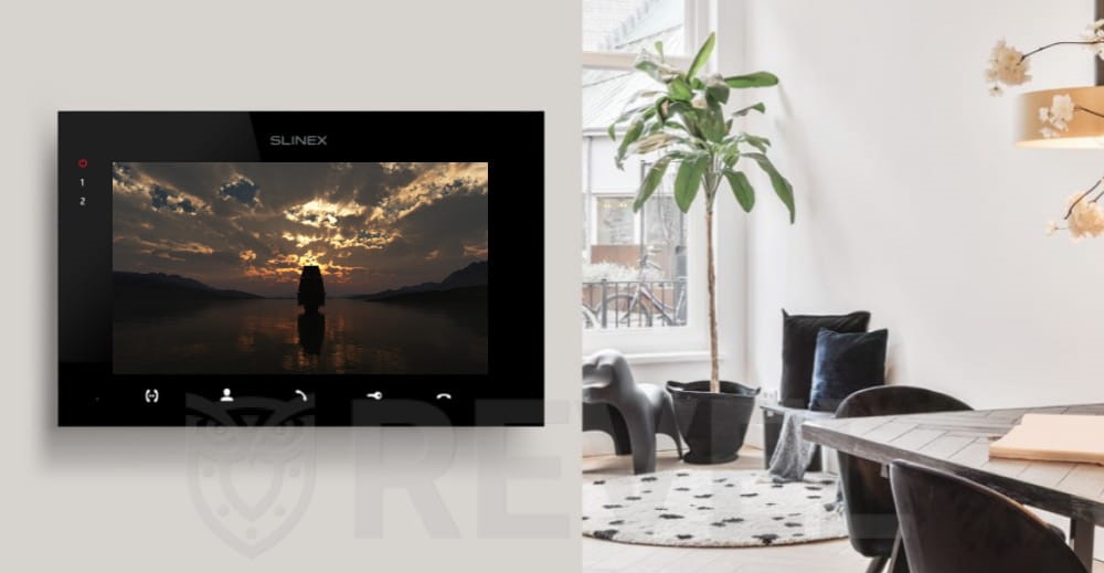 Відеодомофон Slinex SQ-07MTHD Black (фото)