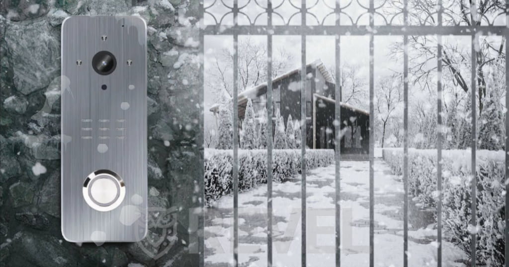 Установка в помещении или на улице видеопанели SEVEN CP-7507 FHD (фото)