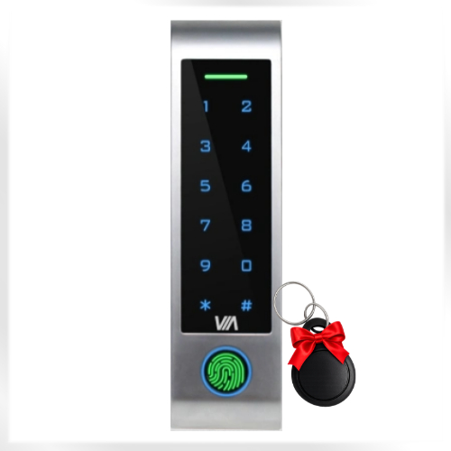 Wi-Fi контролер зі сканером відбитка пальця Via Security VTA-12KFM/E+M WF Wi-Fi контролер зі сканером відбитка пальця