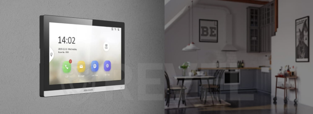 IP Wi-Fi відеодомофон HikVision DS-KH6350-WTE1