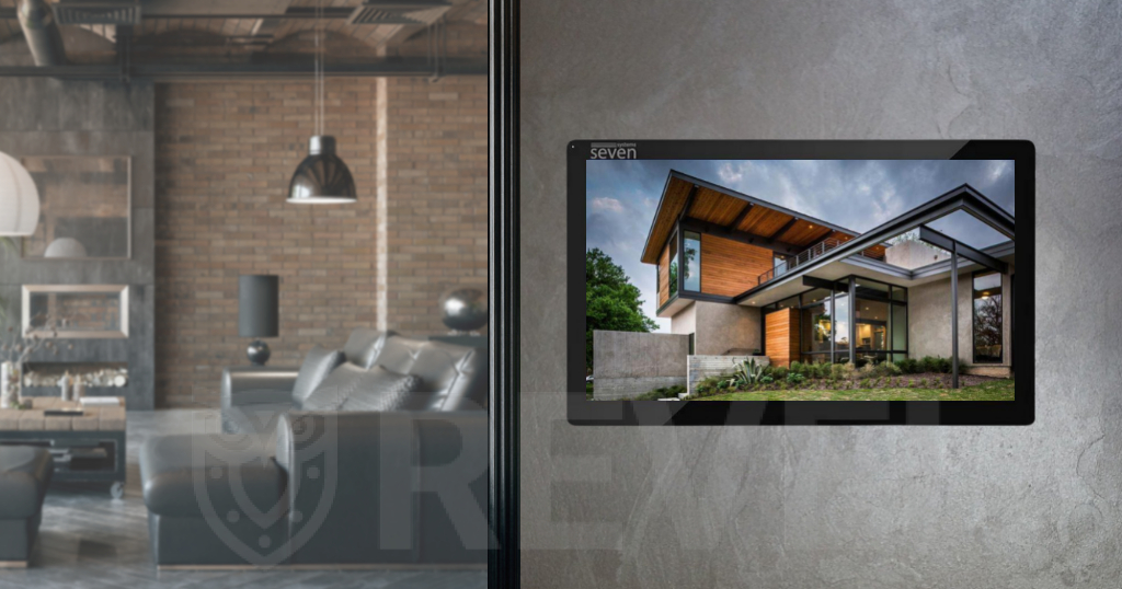 Відеодомофон SEVEN DP-7517FHDW IPS black (фото)