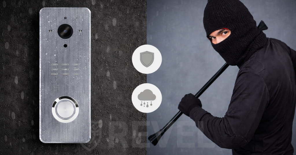 Встановлення в приміщенні або на вулиці відеопанелі SEVEN CP-7507 FHD black (фото 6)