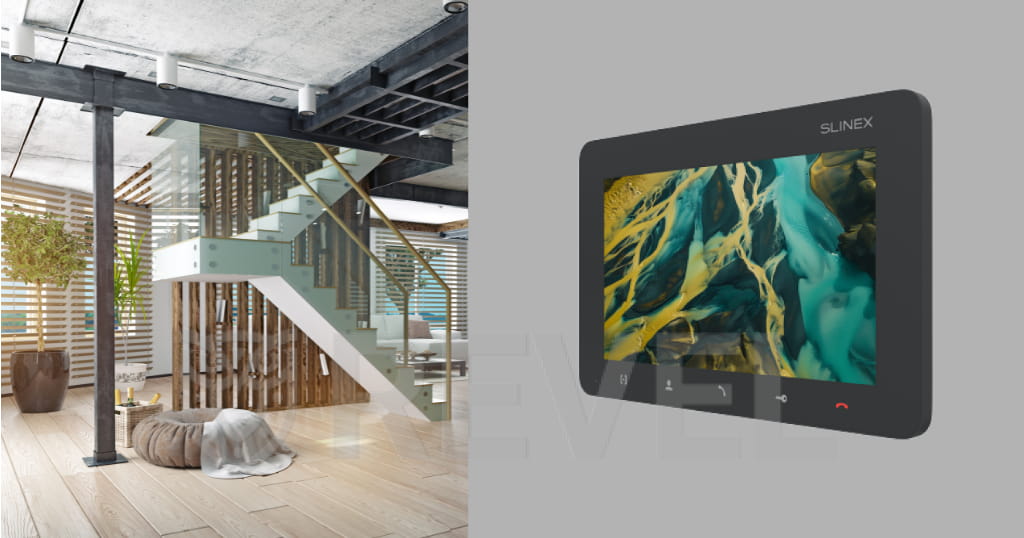 Відеодомофон Slinex SM-07MHD (фото)